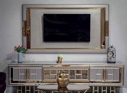 Luxury sideboard TV wall TV cabinet RTV furniture cabinets lowboard